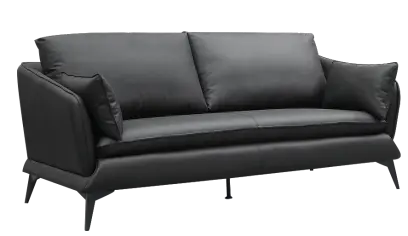 STROMBOLI - 3, 3-sed, ekokůže tmavě šedá